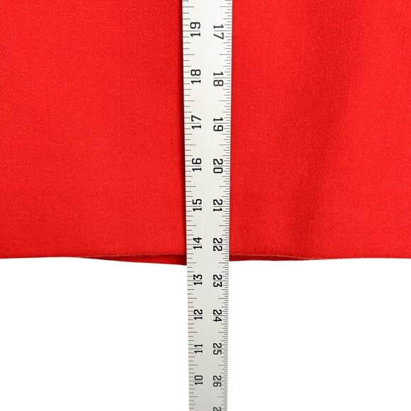 J. Crew 100% Wool Classic Preppy Lined Straight Knee Length Pencil Skirt Sz 8 - Picture 5 of 8